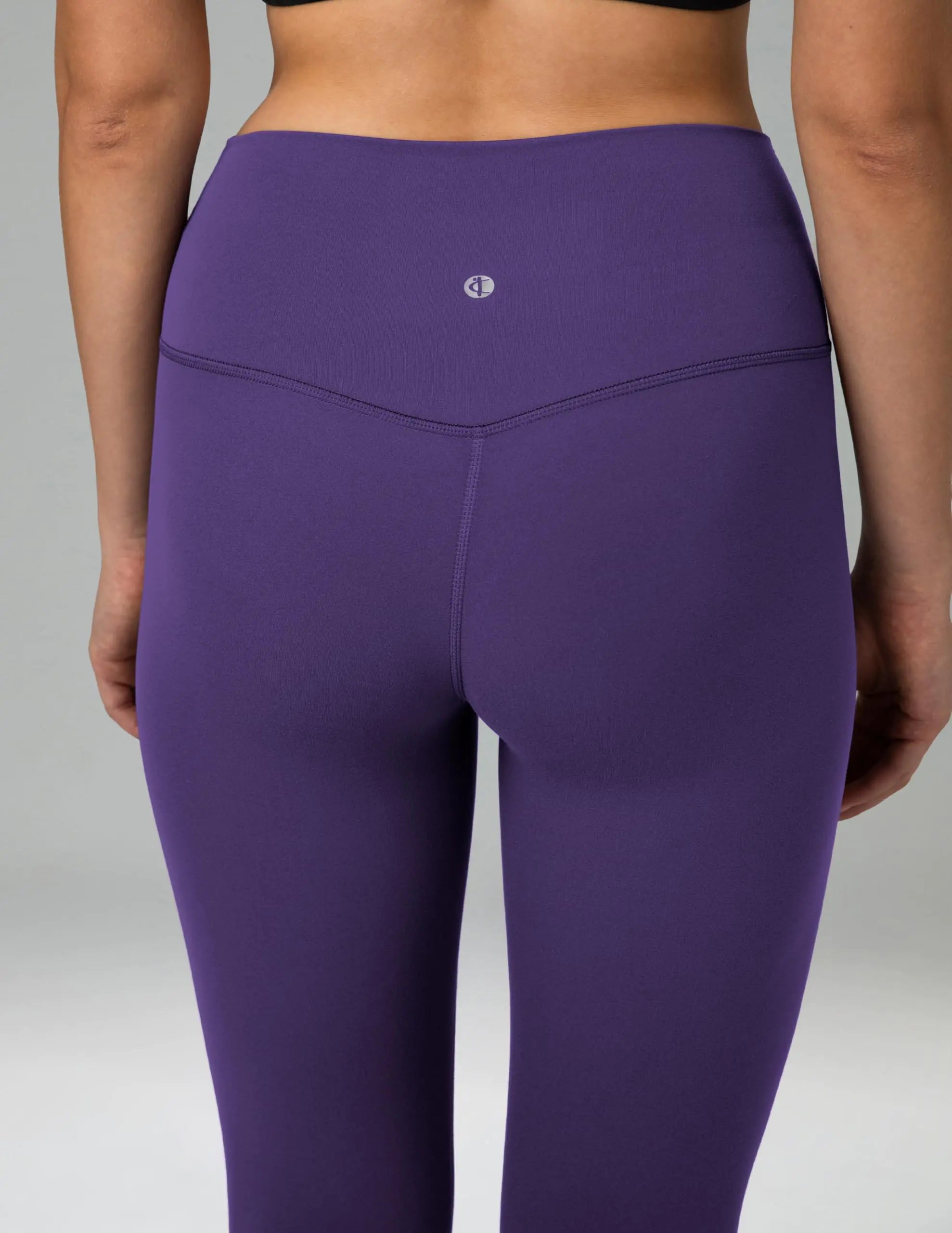 Colorfulkoala Women's Dreamlux High Waisted Workout Leggings 25" / 28" Inseam Yoga Pants X-Large Mulberry Purple