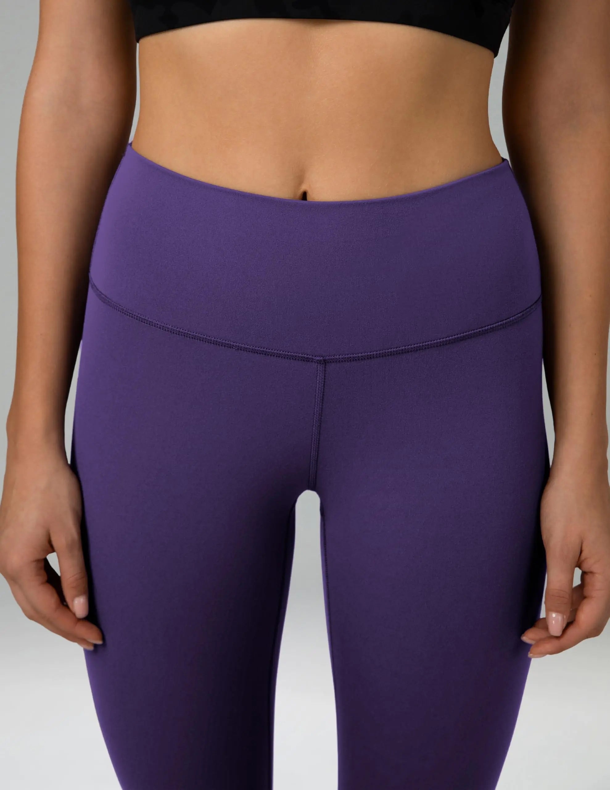 Colorfulkoala Women's Dreamlux High Waisted Workout Leggings 25" / 28" Inseam Yoga Pants X-Large Mulberry Purple